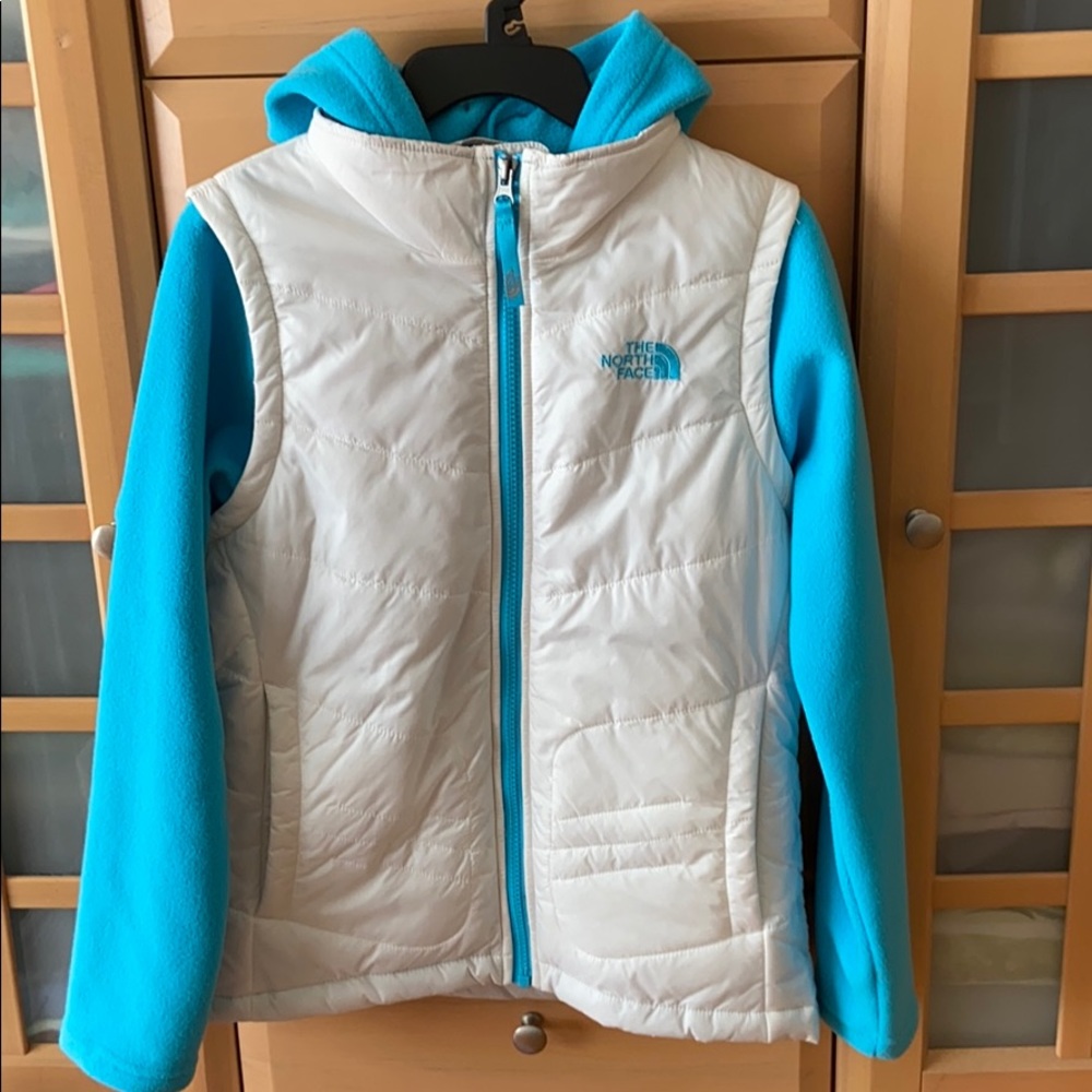 The North Face Girls Vesty Fleece Hoodie M (10/12)